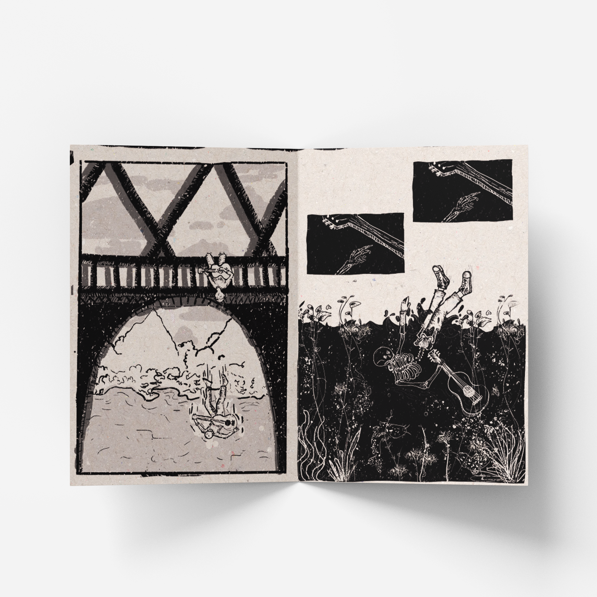 Página 2 do projeto de zine autoral